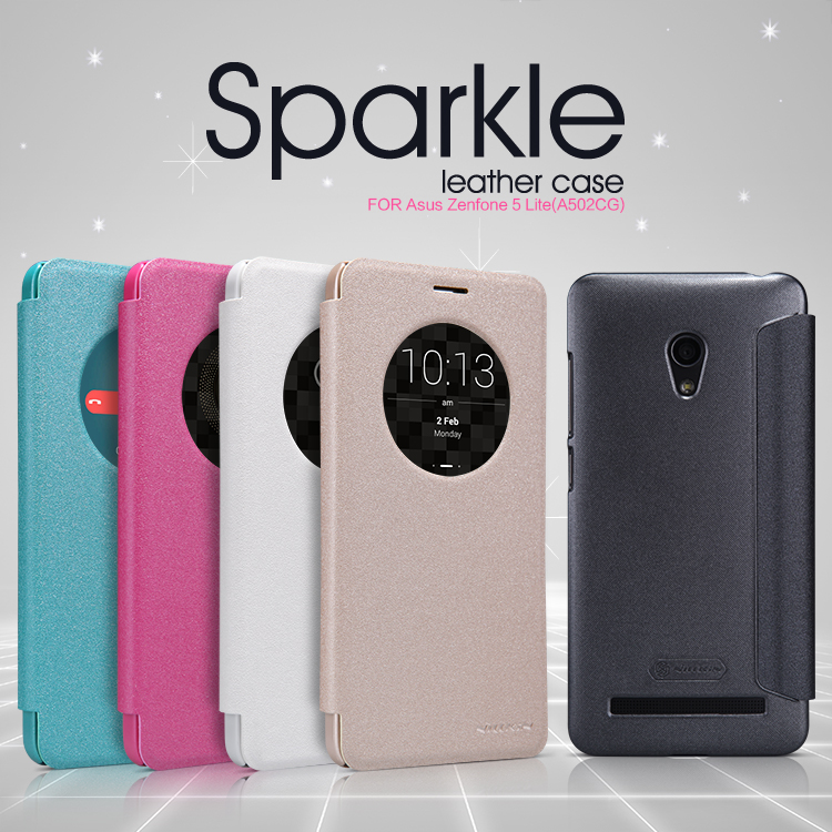 เคสมือถือ-Nillkin- Sparkle Leather Case-Asus ZenFone 5-Gadget-Friends11